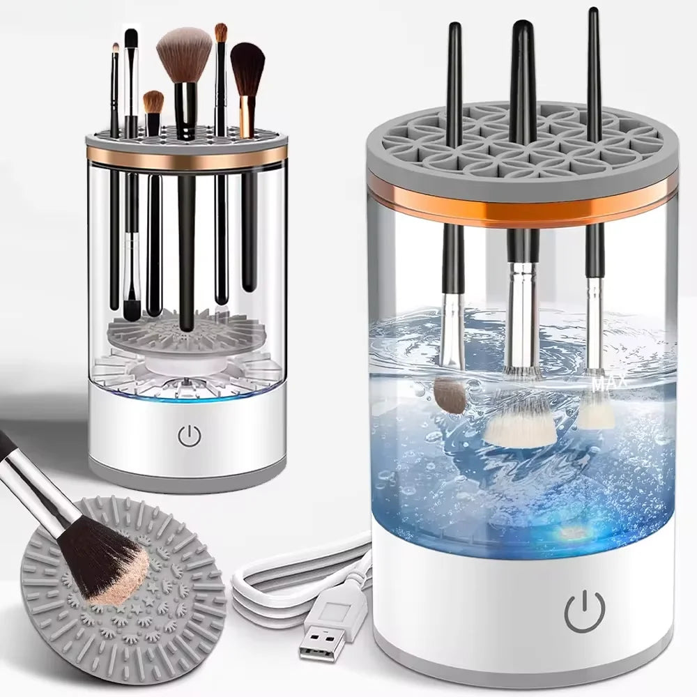 BrushBea Spin Clean — Rechargeable Electric Makeup Brush Cleaner